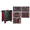 Kraftwerk PT800 Trolley 7 Drawer Trolley with 283 pcs tools 102.417.009