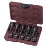 10-p. XZN-spline impact socket set – 3087