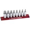 8-pcs. hexagonal bit-socket set 1/2″ – 326099