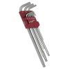 9-pcs. SAE ballpoint hex key wrench set – 3603