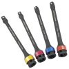 Impact torque limiting extension bar set – 387200